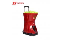 China AC Power Portable Tennis Ball Shooter Machine Horizontal Angle supplier