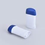 Empty 50g Plastic Deodorant Tubes , Deodorant Stick Container