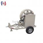 40KN Hydraulic Tensioning Tool Cable Tensioner Connect Hydraulic Conductor Reel Stand for sale