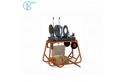 China 90 - 315 Mm Wheels Butt Fusion Welding Machine With Wyes Clamps Steel Frame supplier