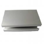 Silver Sandblasting Anodized Aluminum Profiles 6063 T5 Alloy