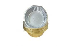 China Disposable Microwavable Airline Aluminum Foil Container Custom Order Accepted Kitchen supplier