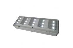 China Power Failure Test Button Surface Mounted LED Emergency Lights 220V - 240V supplier