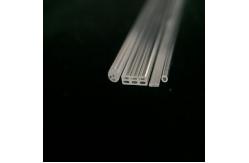 China Transparent Heat Resistance Quartz Capillary Tube For Solar supplier