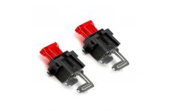 China Motorcycle ATM Blade Fuse Holders PA66 30A Panel Mount Fuse Block supplier