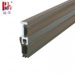 Bottom Aluminium Door Seal With Rubber Strip 1000mm Length for sale