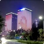 control RGB color waterproof ip68 building led curtain outdoor Led Pixel light for sale