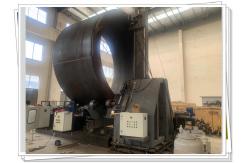 China High Efficiency Horizontal Flange Fit up Machine Wind Tower Flange Fitting Equipment supplier