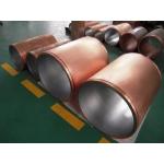 Quadruplicate Taper Copper Mould Tube For CCM , Large Diameter Continuous Casting Mould