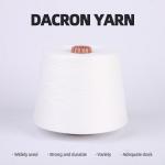 100% Ring Spun Polyester Knitting Yarn For Garment Fabric Abrasion Resistant for sale