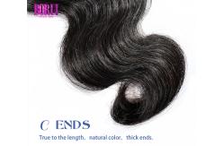 China Unprocessed Loose Wave 3 Bundles With Closure , Virgin Human Hair Bundles supplier