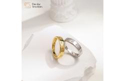 China Custom Jewelry 18k Gold Plated Rings Women Men Adjustable Ant Insect Engraved supplier