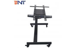 China SASO 60 Tv Floor Stand 90 Degree Overturn 50kg Loading Capacity supplier