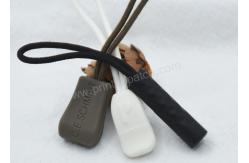 China Engraved Rubber Zipper Puller supplier