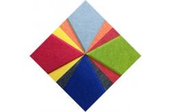 China 15mm High Density Sustainable Fibreglass Acoustic Barrier Panels Dust Prevention supplier