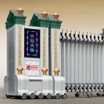 Stadium 19m / Min Electric Retractable Door Automatic Sliding Gate for sale