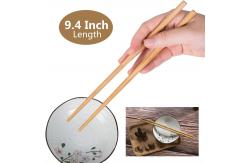 China Carbonized 24cm Square Disposable Bamboo Chopsticks supplier