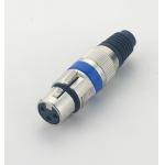 Male or Female Classic 3 Pin Audio Video XLR Connectors Plug DA1021 for sale