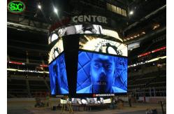 China Square LED Perimeter Advertising Boards , P5 Stadium led display For Live Show supplier
