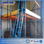 Multi-Tier Industrial Mezzanine Storage System