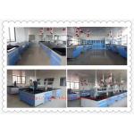 Resistance To Chemical Wood Lab Furniture 3000 mm Length  Blue  Color for sale