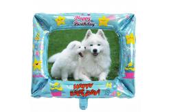 China Family Wedding Party Photo Frame Balloons Square Foil Birthday Balloon For Home supplier