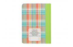 China Grid Alphabet Promotional Journal Books Bookmark Pocket Elastic Included supplier