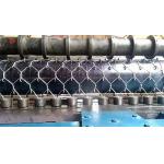 Galvanized iron 2 Twist 3 Cross Hexagonal Gabion Making Machine for sale