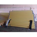 Hot / Cold Laminated Glossy / Matte Frontlit Flex Banner Roll Black Back Tarpaulin