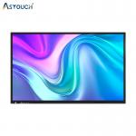 Multimedia 4K Interactive Touch Panel HDMI 75 Inch Split Screens FCC for sale