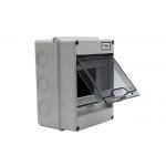 Circuit Breaker Distribution Box Outdoor Waterproof 5 Hole With Transparent Cover