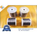 Straight / Coiled Zirconium Wire Astm B550 / B550m-07 Standard With Bright Surface