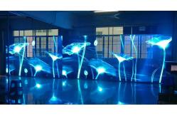 China MQ10-10 Curtain Wall Flexible Transparent Led Screen Wan 1920Hz supplier