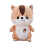 OEM Children'S Squirrel Plush Toy 25cm With Polypropylene Cotton Filled