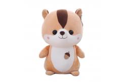 China OEM Children'S Squirrel Plush Toy 25cm With Polypropylene Cotton Filled supplier