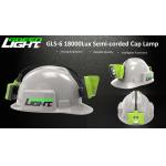 OLED Screen 18000 LUX Led Cordless Mining Cap Lamp