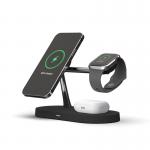 Magnetic 15W Fast 5 In 1 Wireless Charger Stand With Night Lamp for sale