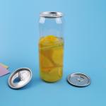 202 Easy Open 53mm Shrink Labeling 0.5l Plastic Juice Jar for sale
