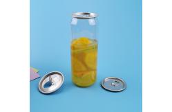 China 202 Easy Open 53mm Shrink Labeling 0.5l Plastic Juice Jar supplier