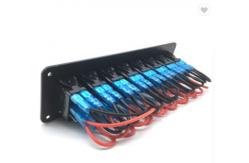 China 24V 20A Waterproof Switch LED Boat Electricals Rocker Switch Panel supplier