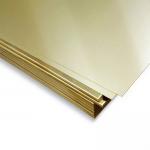 Customizable Width For Brass Sheet With Grade H62 H59 H65 H68 H70