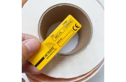 China Custom Text Image Adhesive Printing Label Stickers Waterproof Vinyl Sticker Roll supplier
