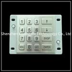 Waterproof Atm Pin Keypad , Easy Installation Encrypted Keypad For Kiosk for sale