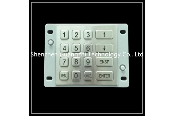 Waterproof Atm Pin Keypad , Easy Installation Encrypted Keypad For Kiosk