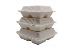 China 9x9inch Disposable Microwavable Clamshell Takeaway Boxes supplier