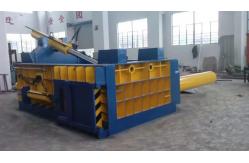 China PLC Autotamic Control Scrap Steel Baler Recycling Compaction System With Bale Weight 250kgs supplier