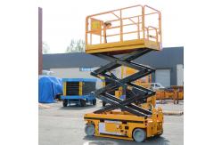 China 12m 14m CE Approved Hydraulic Lifting Platform Mobile Scissor Lift supplier