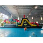 Supplier Inflatable Obstacle Courses Danger Zone Theme Games Jumping Castle