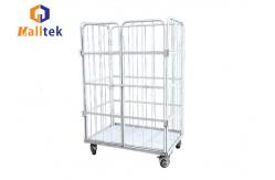 China Transport Folding Nestable Roll Container Trolley supplier