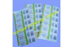 China Customized Packaging Plastic Film , Transparent Barcode Self-adhesive Sticker supplier